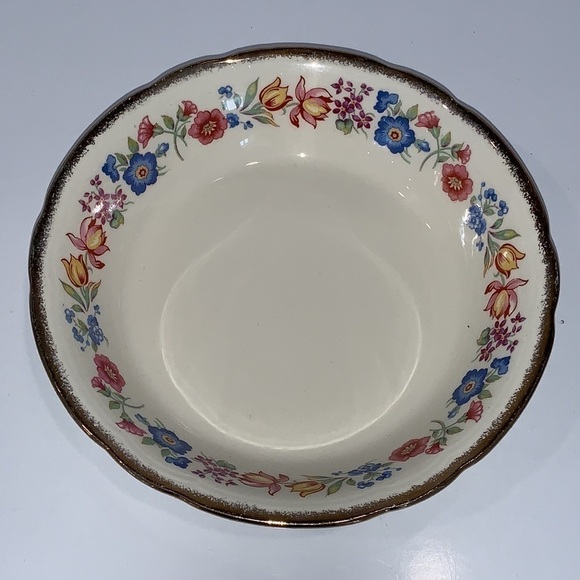 Alfred Meakin Vintage England 18 karat gold border dinnerware set of 4 - Picture 13 of 15